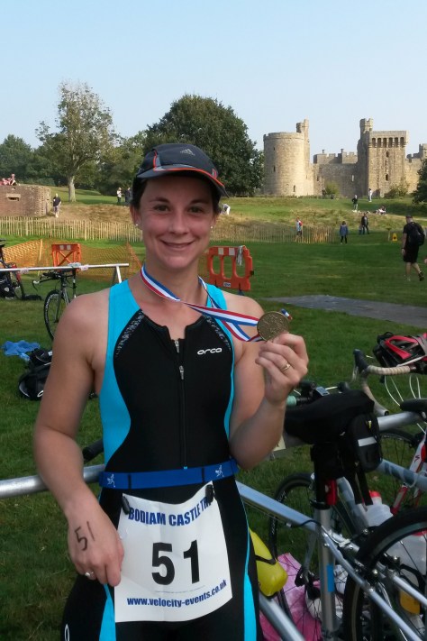 First time triathlete Lisa